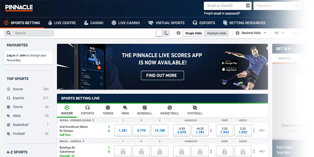 Pinnacle — Indian Cricket Betting