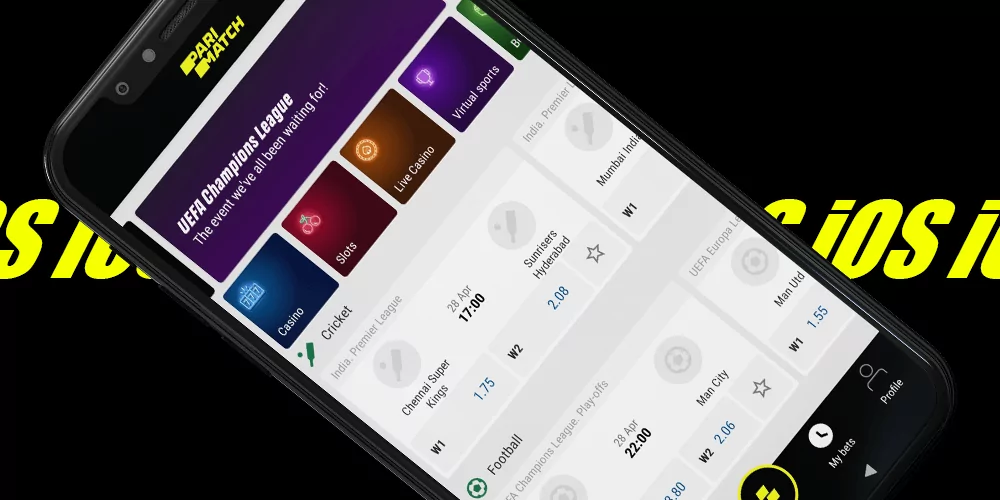 Parimatch India App For iOS