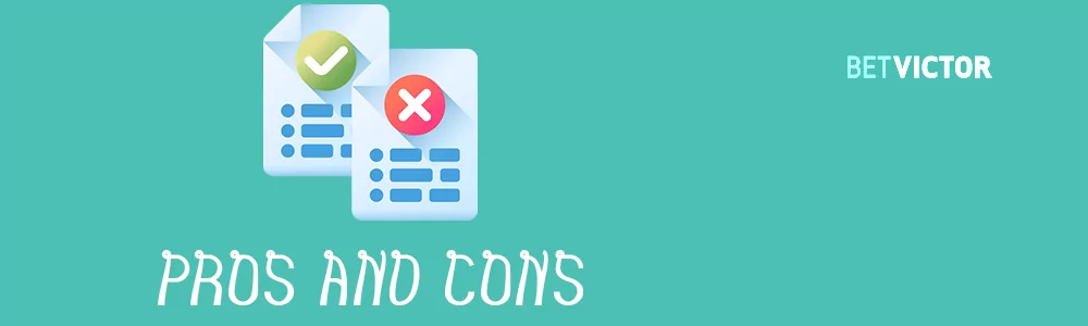 BetVictor pros and cons
