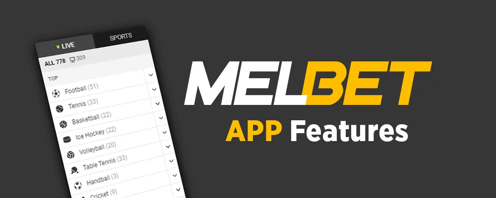 Features of Melbet App