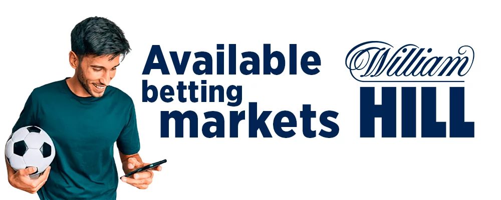 Available betting markets