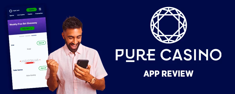Pure casino app review