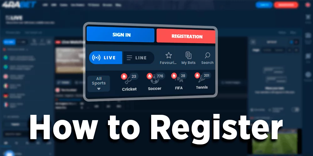How to Register in 4rabet